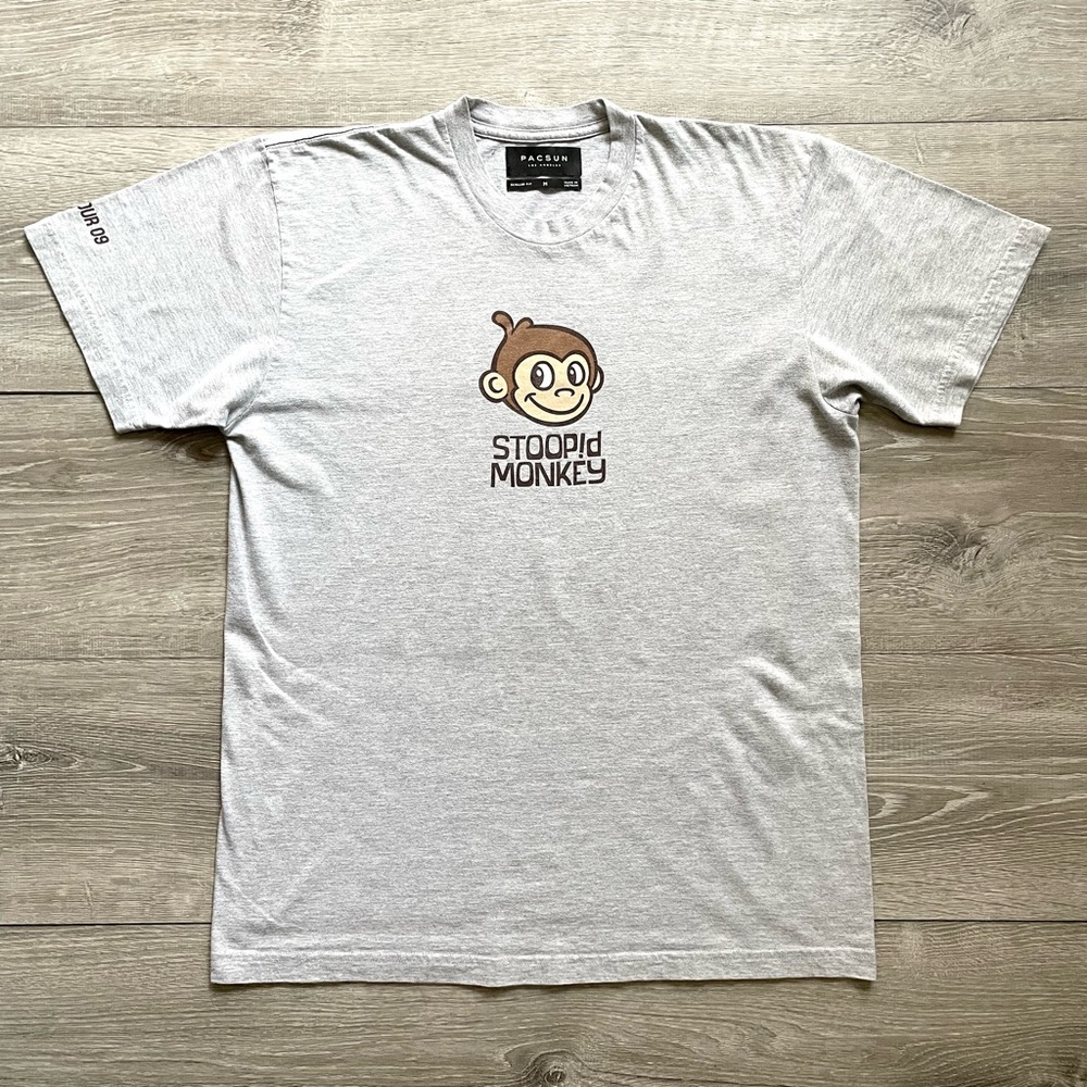 Stupid Monkey SK8 Tour 09 Shirt